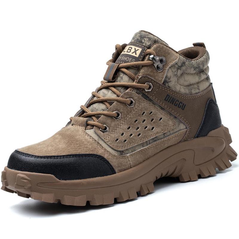 Pánské pracovní boty Vysoké stavební boty Pánské bezpečnostní boty s ocelovou špičkou Pánské pracovní bezpečnostní boty Bezpečnostní boty proti propíchnutí