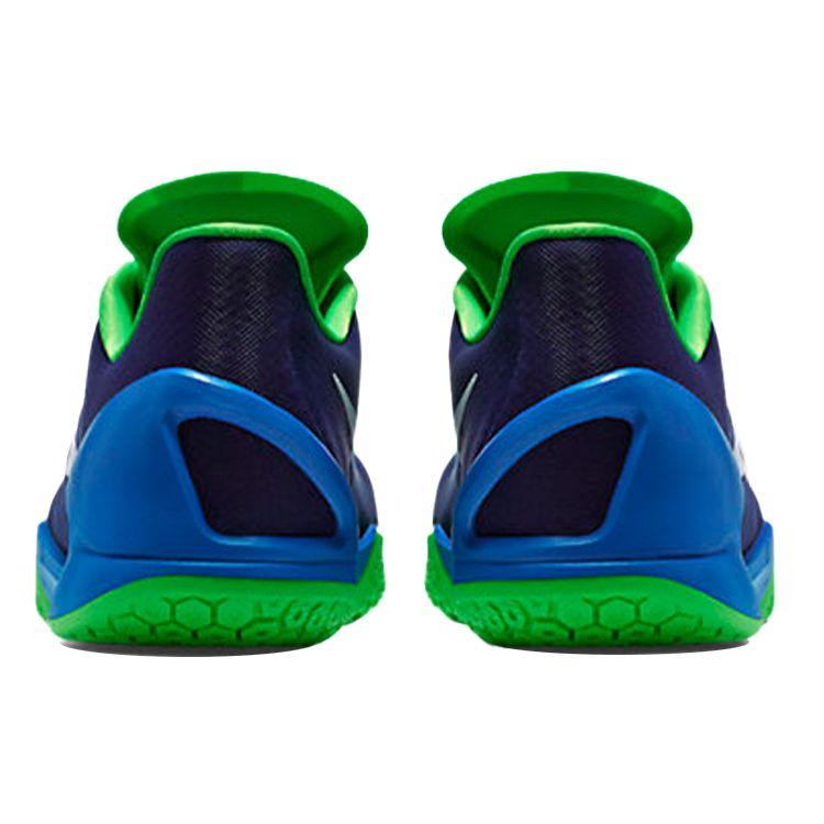 Nike Hyperchase EP Round Toe Lace-Up Fabric Shock Absorption Non-Slip Wear-Resistant Low-Top Basketball Shoes Men sneakers Green 705364-413