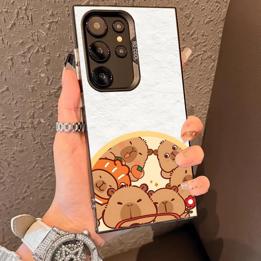Cute Capybara Lovely Phone Case For SAMSUNG Galaxy S26 S25 S24 S23 S22 S21 S20 FE Plus Ultra Cover