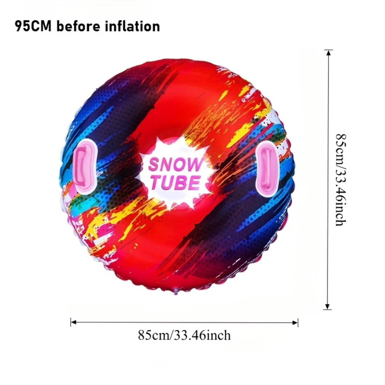 

Красочный и Модный Надувной Складной Зимний Лыжный Круг из ПВХ, Подходящий для Катания по Снегу/Семейного Отдыха на Открытом Воздухе