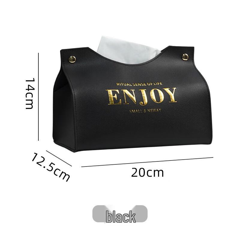 

Light Luxury Marble Tissue Box