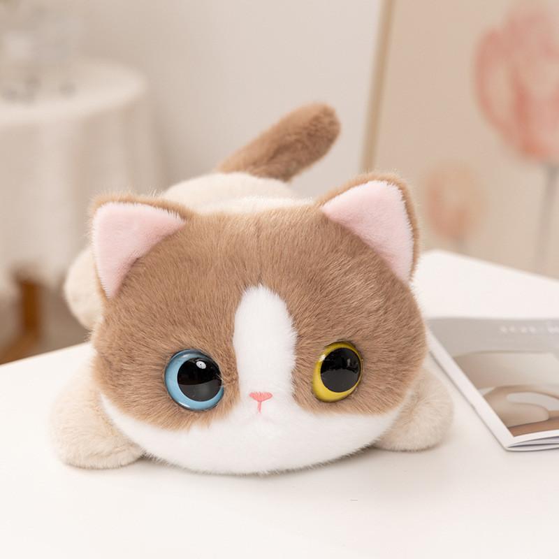 Cat Plush Toy With Soft Polyester Filling For Bedroom Decor And Gifts