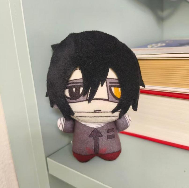 Angels Of Death Pluche Pop 2 Stijlen Rachel Zack Chibi Mini Katoenen Sleutelhanger Anime Karakter Knuffel Verzamelspeelgoed Cadeau Voor Fans 10cm