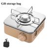 Camping Gas Stove 2800W High Firepower Portable Cassette Stove Kitchen Picnic Electric Gas Burner Outdoor Camp Tent Stove