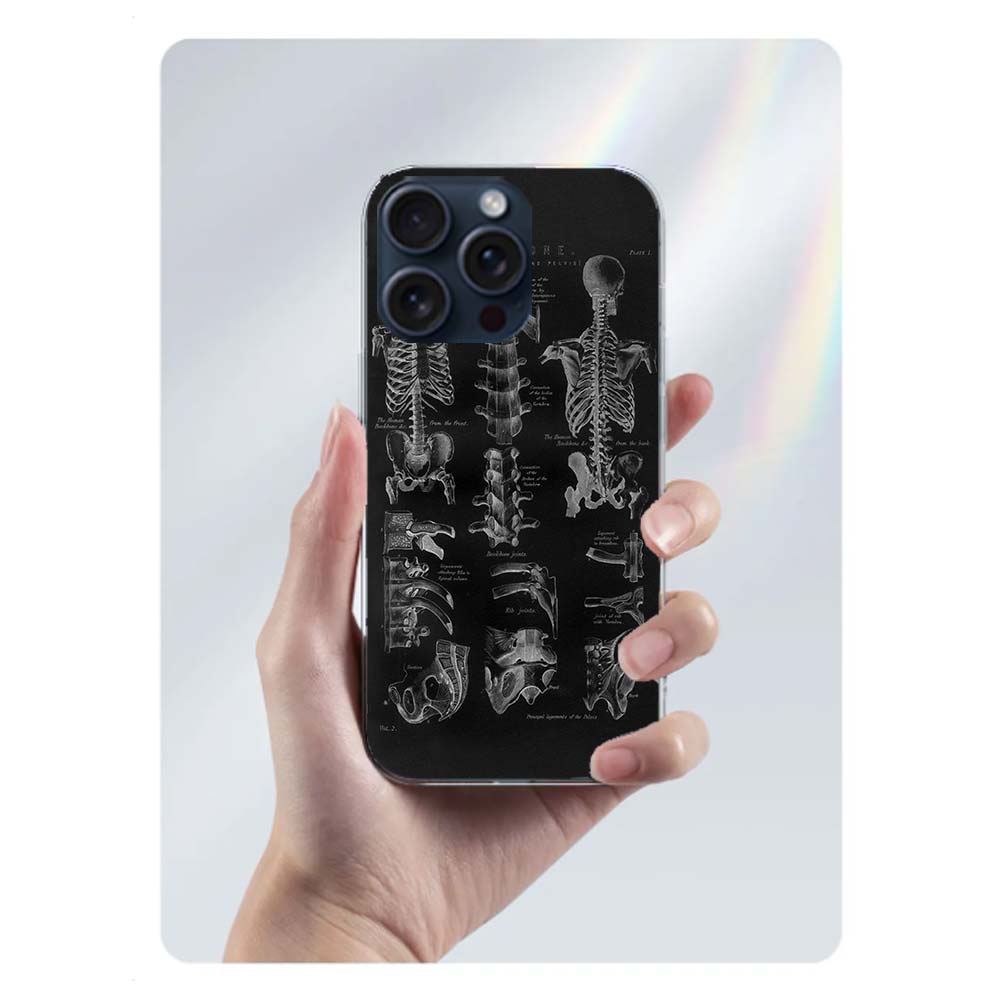 Medizinische menschliche Organe Gehirn Capa Handyhülle Für Iphone 17 Air 16 Pro Max 15 12 Pro 14 Plus 17E 16E 11 13 Mini Hüllen Fundas