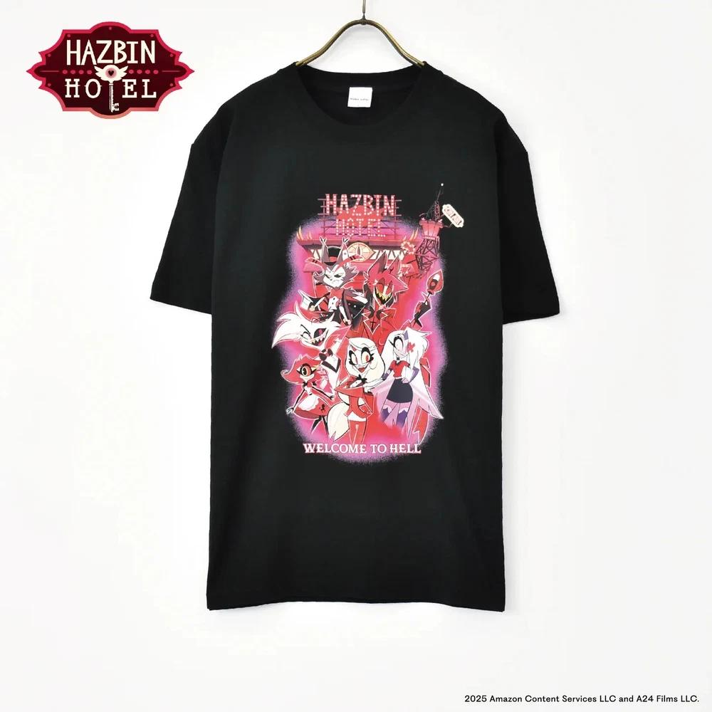 Hazbin Hotel Character Collection TShirt Black Black Balloon Market Japan New M