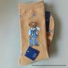 Trendy Little Bear Mid-Calf Women's Cotton Socks for Spring and Autumn