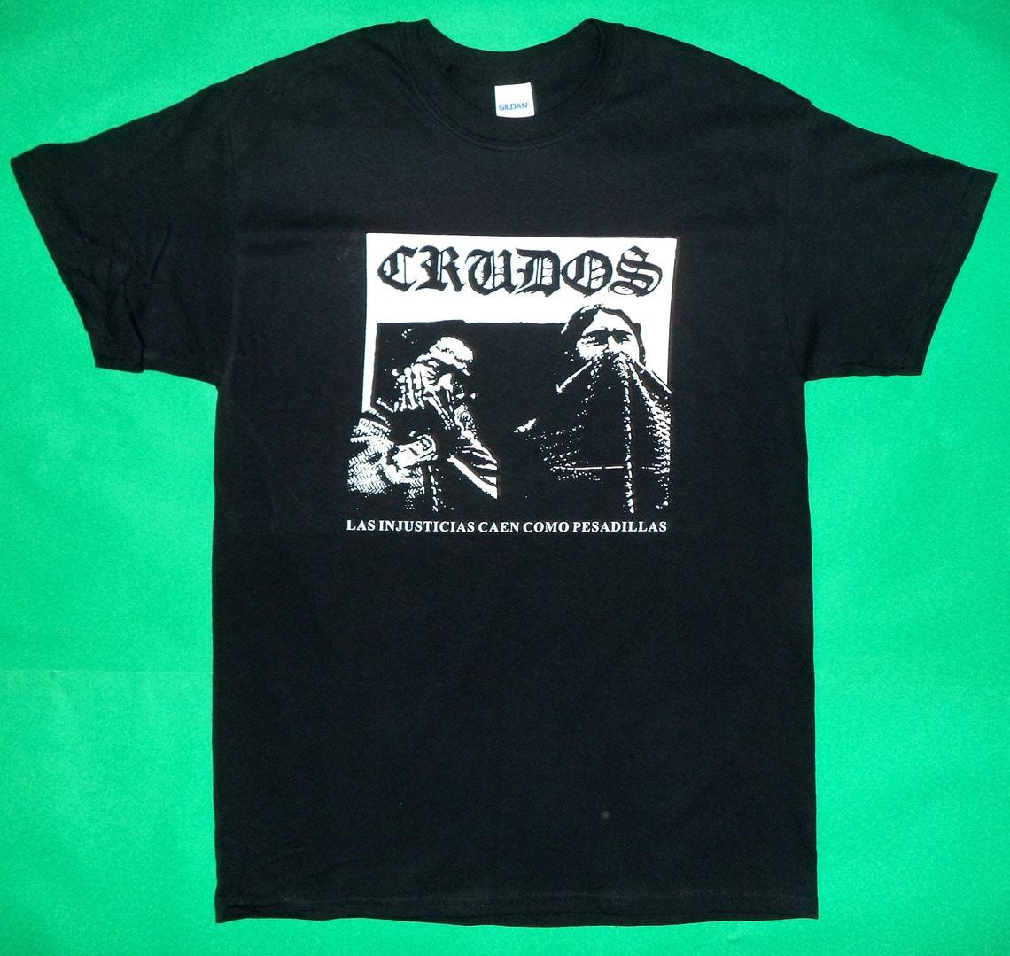 

Los crudos,Anarchy shirt,Punk shirt,Punk rock,Punk clothing,Punk UNISEX SHIRT 4XL