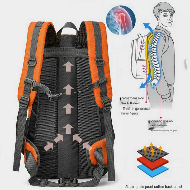 Multifunctional Large Capacity Backpack for Outdoor Travel, Sports, Hiking, and Climbing - Unisex