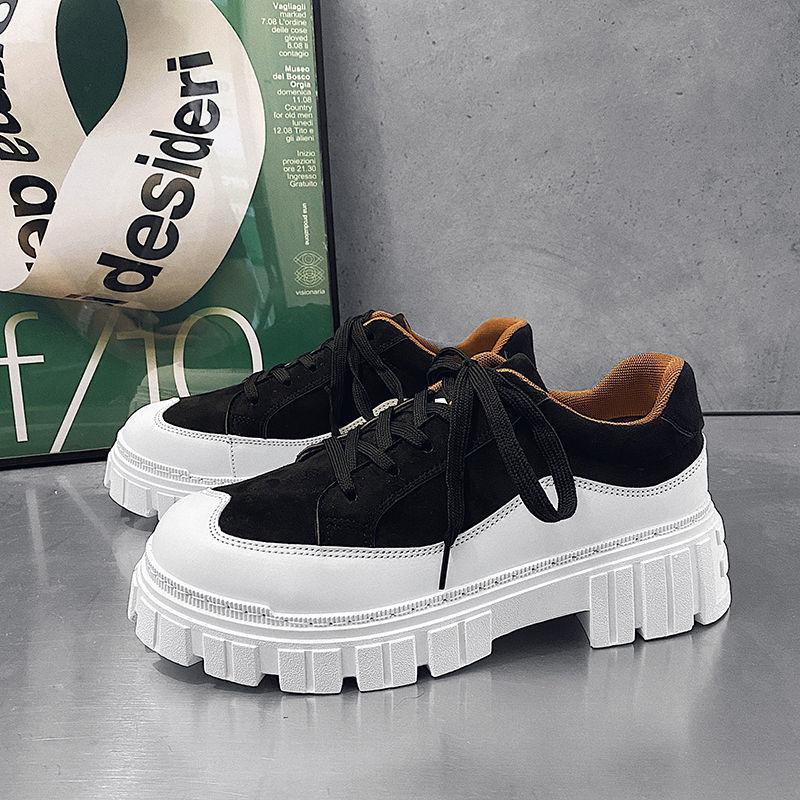 Casual Shoes Men Chunky Sneakers 2025 New Male Sneakers Black Autumn Shoes Platform Sneakers for Men Comfort Zapatillas Hombre