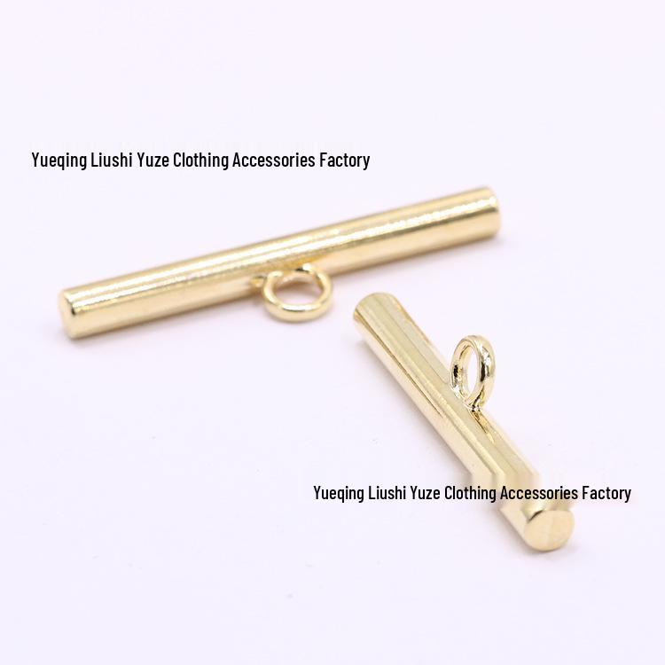 Metal High-Leg Buckle Decorative Alloy Suit Button with Hand-Sewn Design