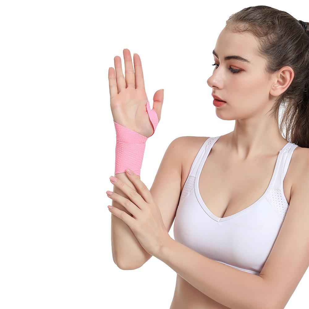 

Invisible Light Breathable Wrist Guard Anti-Sprain Badminton Tennis Wrist Sheath Sports Pressurized Wrist Strap Female