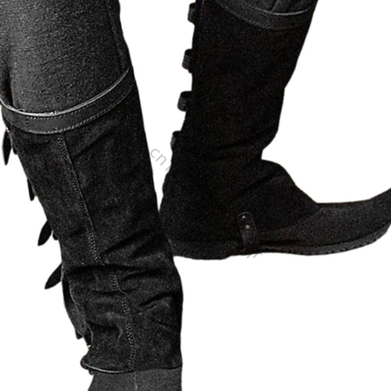 Pirate Boot Covers Vikinges Sterevunk Costume Medieval Boot Covers Leg Boot Covers Halloween Cosplay Costume AXYD