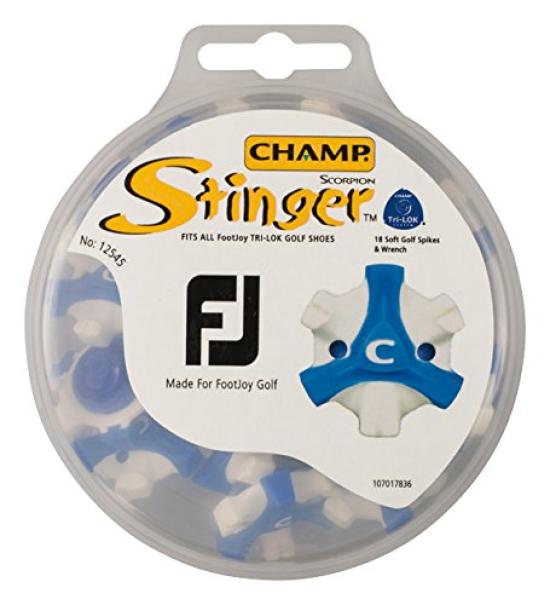 

Шипы для гольфа CHAMP Stinger 3 FJ (Футджой) (Т-ЛОК) 18P S-76 СинийБелый