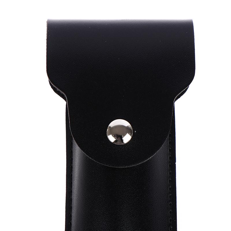 1Pcs Travel Pu Leather Razor Holder Case Bag For Manual Double Edge Safety Razor