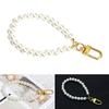 Imination Pearl Wrist Lanyard Keychain Anti-Lost Phone Charm Strap Pendant