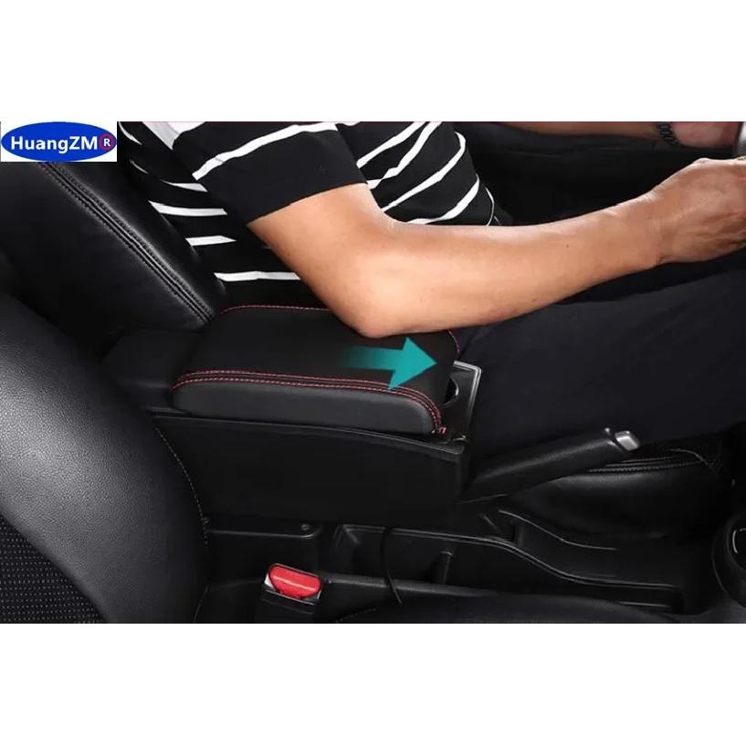 Pudełko na podłokietnik samochodowy do Ford Focus 3 Mk3 2011 2012 2013 2014 2015 2016 2017 2018 2019 2020 Podłokietnik Pudełko do przechowywania na konsoli środkowej