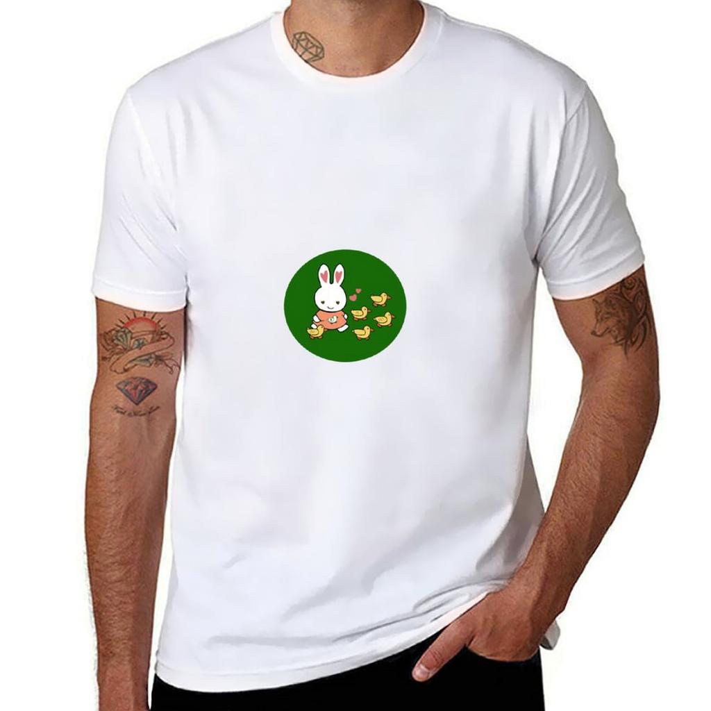 Bunny And Her Friends TShirt Casual Daily Outfit TShirt