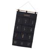 12 Pockets Hanging Organizer Space Saving Wall Hanging Storage Bag Easy Installation Fabric Hanging