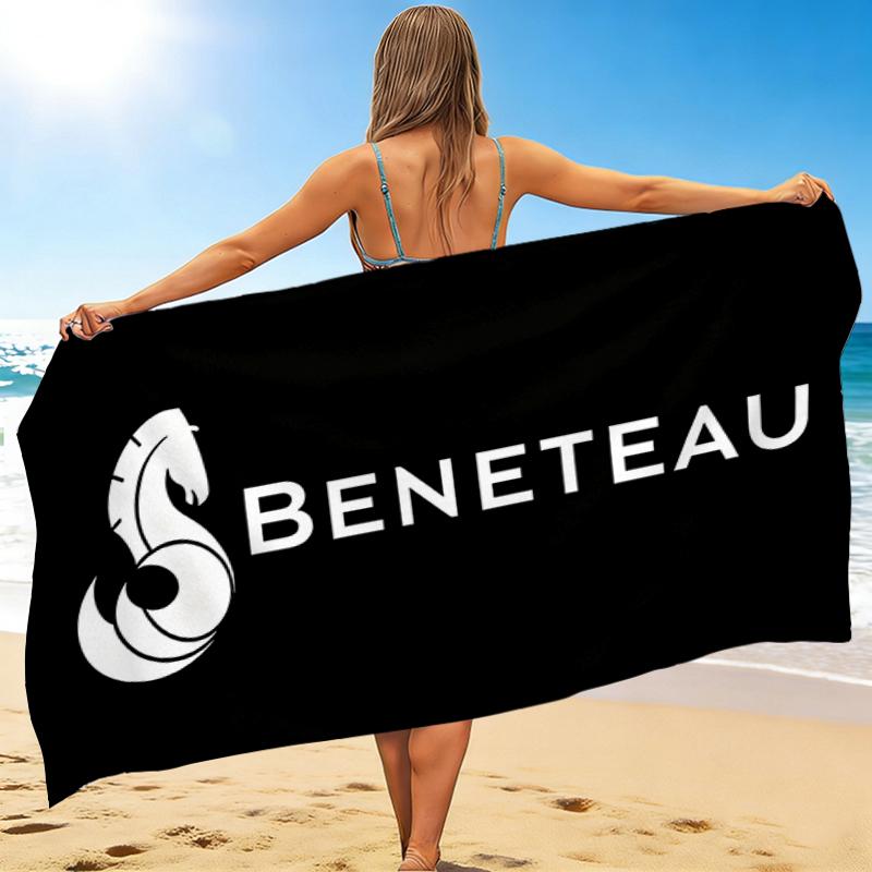1Pc Beneteau Yacht Beach Towel, Quick Dry, Multi-Use for Beach Pool Gym Yoga Home Travel, Christmas, Halloween, Xmas Gift M928165