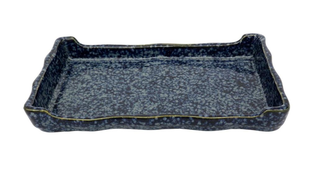 Castle Enterprise Mino Ware Japanese Cafe Series [Oden & Yakitori Plates] Shin Awayuki (New Snow) 10-Piece Set