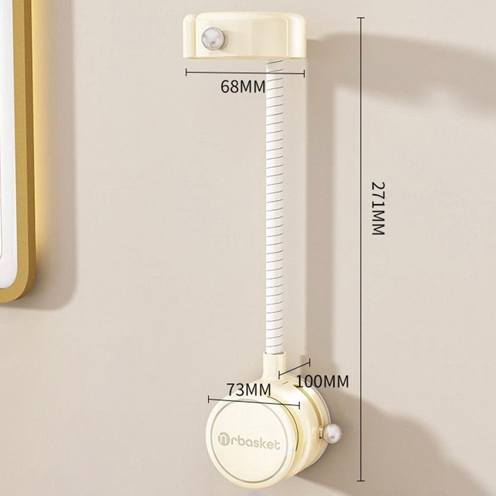 

Adjustable Hair Dryer Holder Suction Cup Hair Dryers Organizer Universal Hairdryer Stand Toilet жёлтый