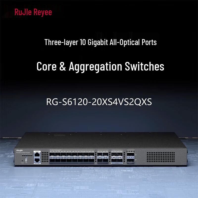 Ruijie RG-S6120-20XS4VS2QXS Layer 3 Core Switch