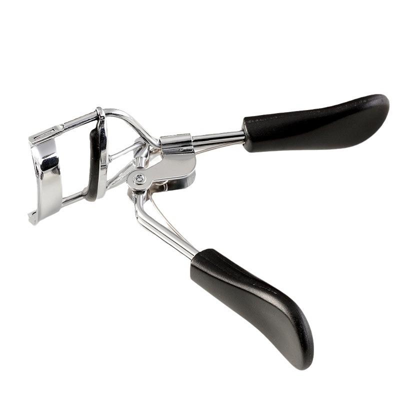 Eyelash Curler for Long-Lasting Curl - Beginner-Friendly Stainless Steel Mini Portable Makeup Tool
