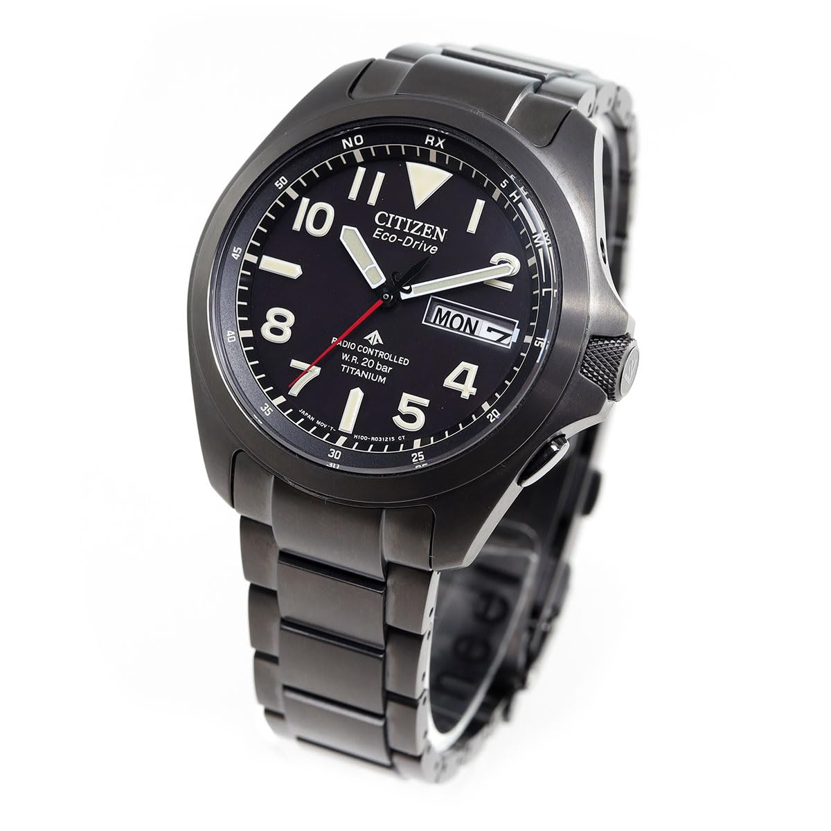 

Promaster Watch 20 ATM Water Resistant Radio Solar Day Date Black [Citizen] & AT6085-50E для чоловіків