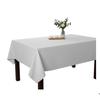 Nappe en polyester Essentiel 145 x 240 cm blanc