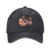 Macho Unisex Randy Savage Supernova Denim Fabric Cap Casual Baseball Caps Adjustable Hat Summer Unisex Baseball Hats