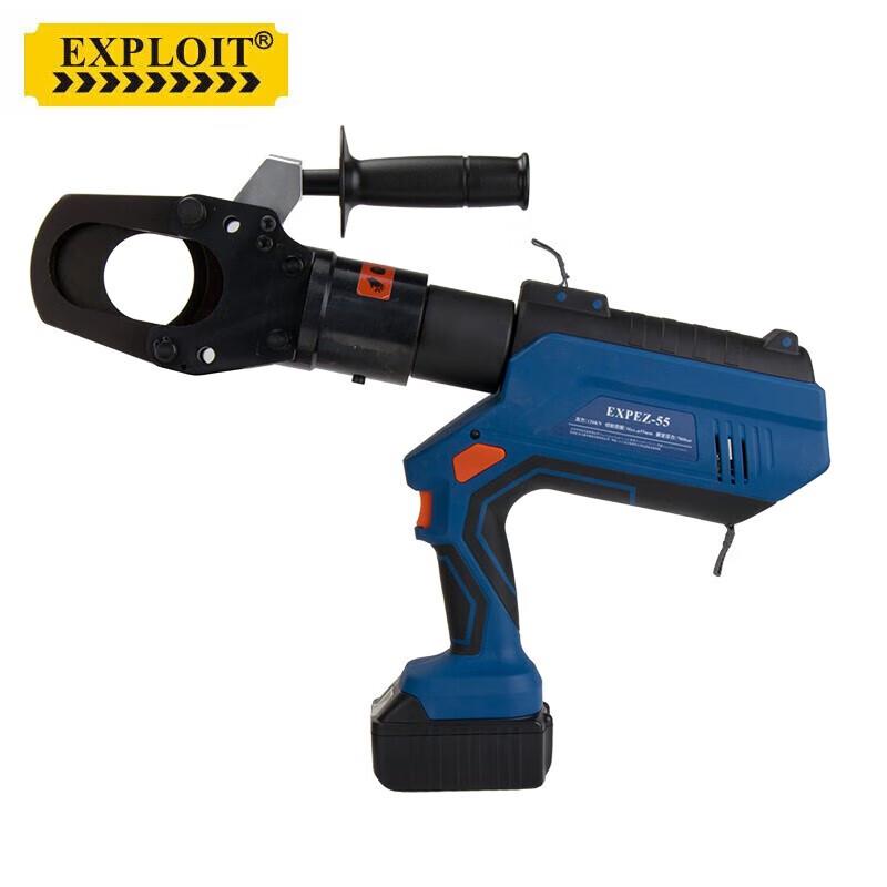 EXPLOIT EXPEZ-55 Rechargeable Armored Cable Cutter CN plug (adapter included)