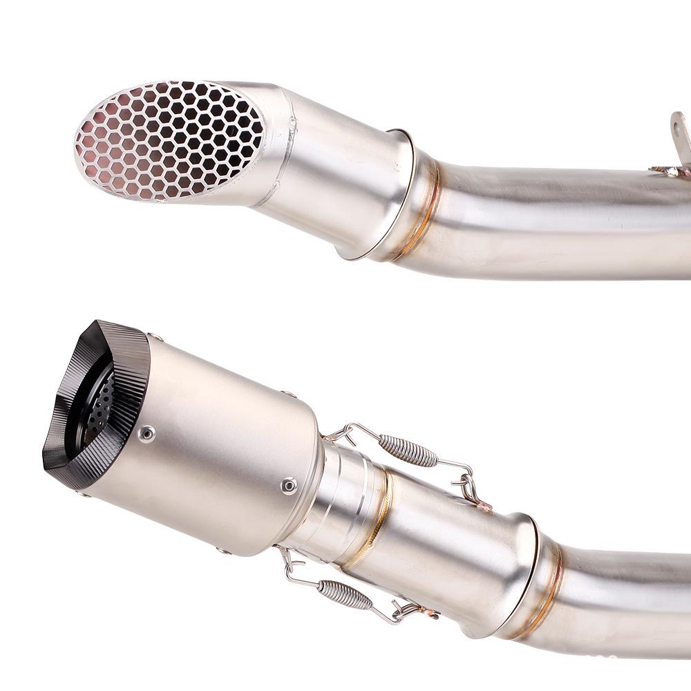 Stainless Steel Mid-Section Exhaust Pipe for 2014-2016 DUKE 1290 Motorcycle Modification