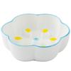 Flat Face Slow Feeder Bowl Neck Guard Cat Water Bowl Ceramic Raised Pet Bowl  Household Use