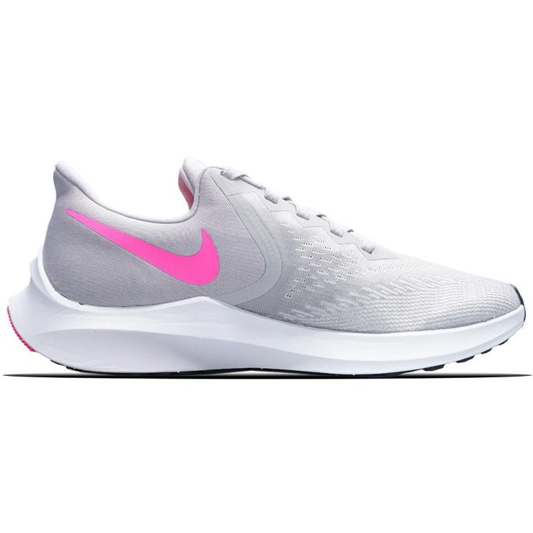 Nike Zoom Winflo 6 Atmosphere Grey Pink Men Sneakers Black AQ7497-011