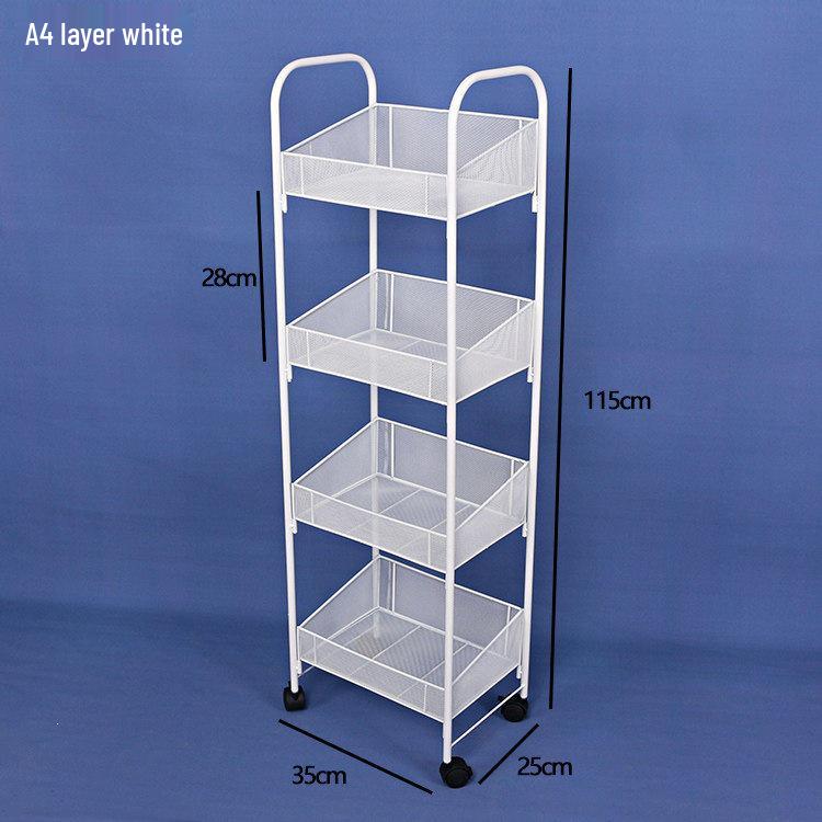 Multipurpose Snack and Beverage Display Rack for Store Entrances and Kitchen Storage