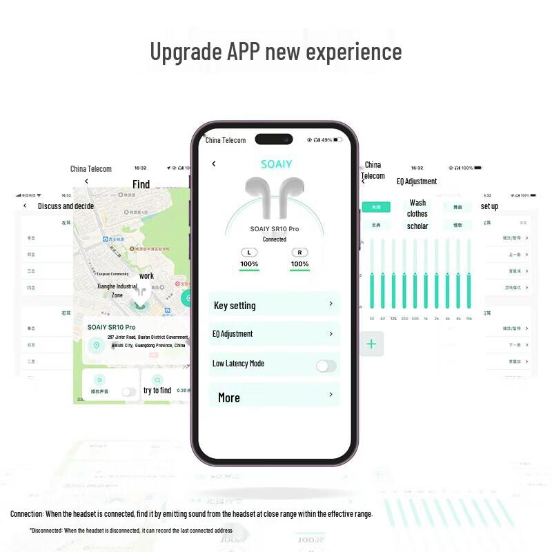 Soaiy SR10pro True Wireless Bluetooth Earbuds