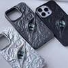 Cool 3D Evil Eyes Phone Case For iPhone 17 Air 16 15 14 13 12 11 Pro Max Plus Frosted Electroplated Shockproof Soft TPU Cover