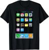 Téléphone Portable Smartphone Application Mobile Costume d'Halloween T-Shirt Drôle