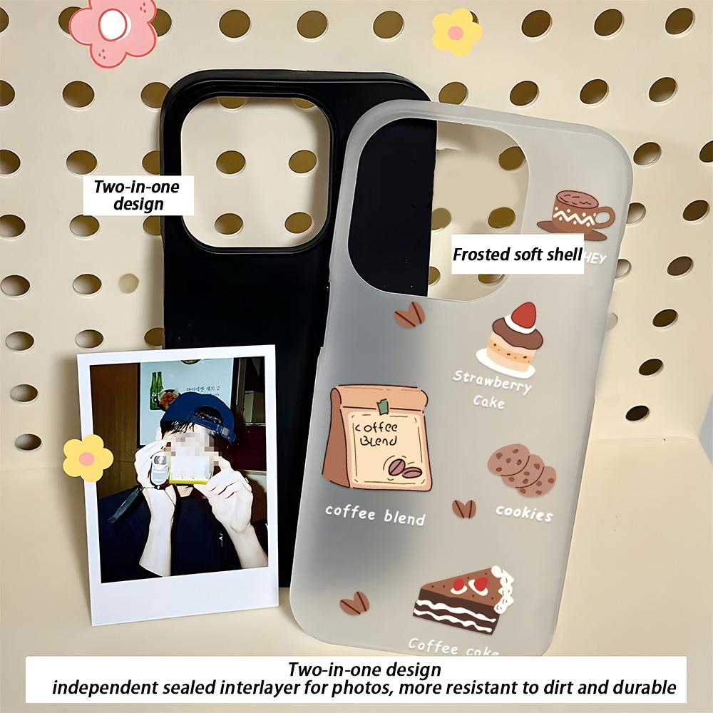 Malovaný kryt na telefon pro iPhone 15 11 13 14 pro 15 16 Pro Max 12 13 16 Pro Roztomilý Módní Vtipný Kryt na telefon se šňůrkou Nejnovější Doporučení Top prodeje