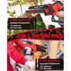 Mini Chainsaw Compatible for Milwaukee 18V Battery(No Battery), 8-Inch 6-Inch Combo Cordless Pruning Chain Saw, Battery Powered