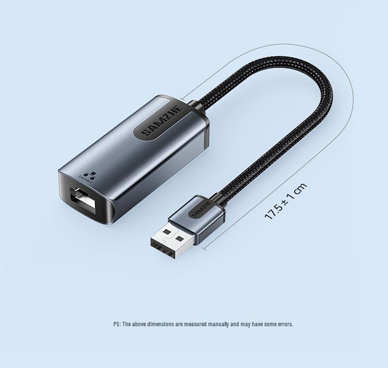 Shan Ze Type-C USB to Gigabit Ethernet Wired Network Adapter