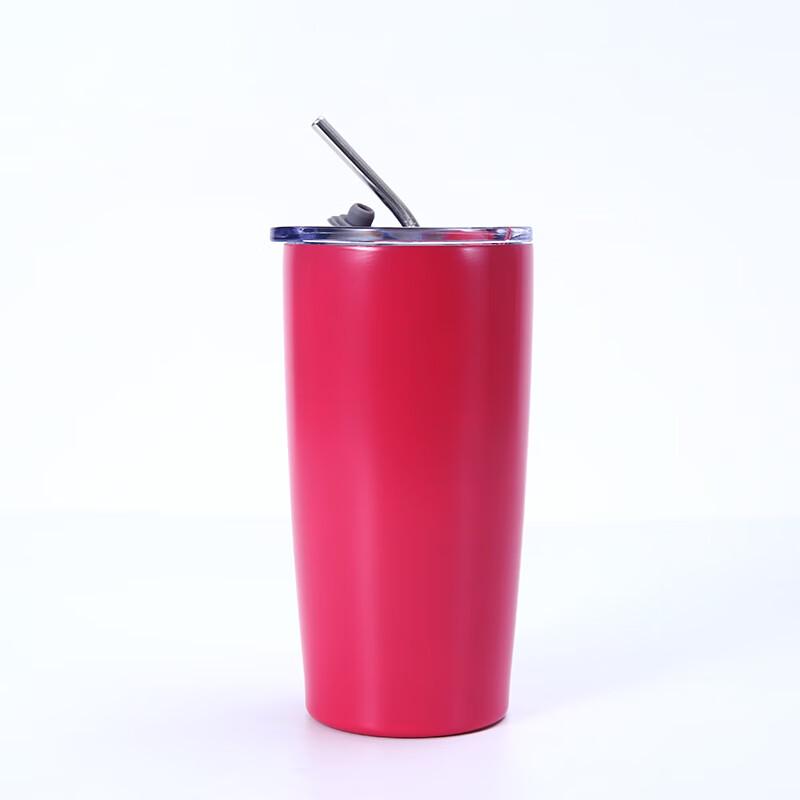 Stainless Steel Insulated Straw Coffee Tumbler