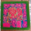 Old Stock Hand Embroidered Indian Patchwork Textile - Vintage Boho Cushion Cover