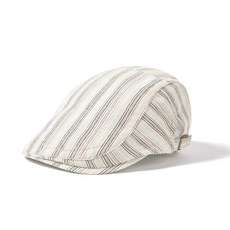 Cowboystoff Andetungehatt Herre Retro Fremoverlue Englandstil Beret Herre- og damehatt