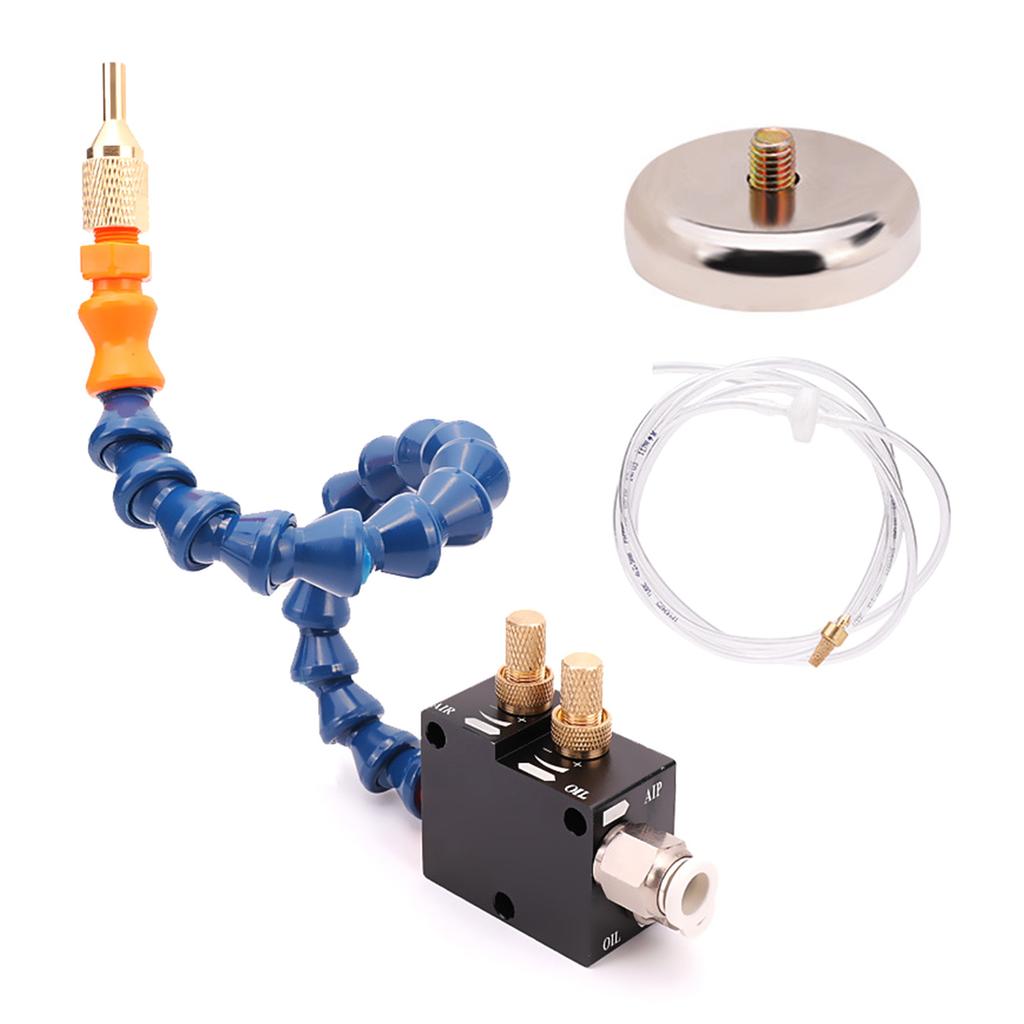 Mist Coolant Lubrication Sprays System Metal Cutting Engraving Cooling Sprayer Machine for Air Pipe Lathe Milling Drill