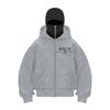 Men's Y2K Gothic Harajuku Autumn and Winter New Product Double Hooded Sports Shirt