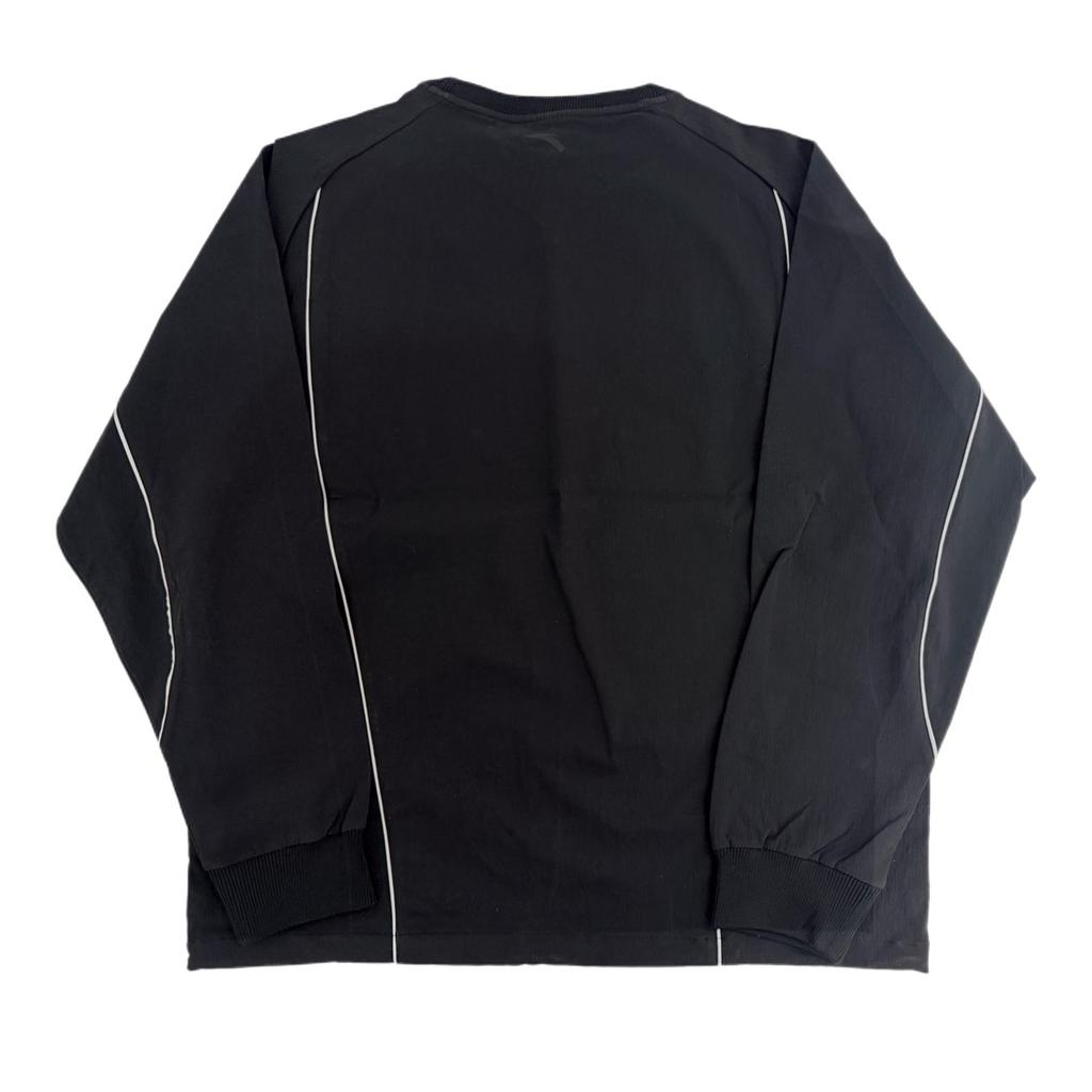 Anta Kyrie Comfortable Versatile Sports Casual Street Style Pullover Crewneck Sweatshirt Unisex sweatshirt Basic-Black 172541601-3