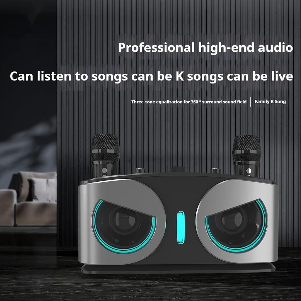Owls 20W Powerful Wireless Bluetooth Speaker with Dual Mics Portable HIFI Sound Outdoor Family Party Karaoke Subwoofer Box Gifts