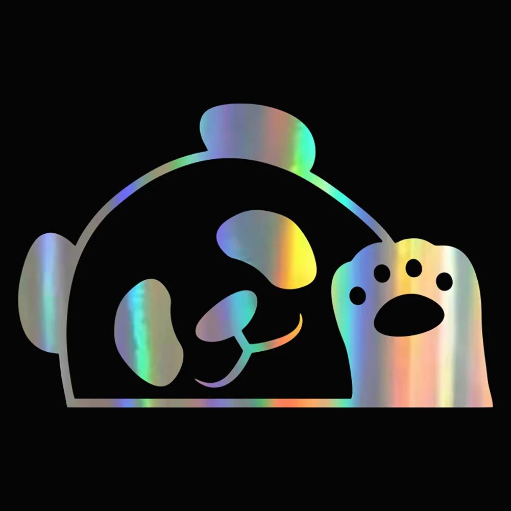 Peeking Panda Car Stickers Vinyl ATV Creative Decal Cute Occlusion Scratch Refrigerator Air Conditioner Car Accessories Exterior